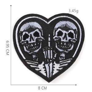 <span class=keywords><strong>Film</strong></span> adhésif thermofusible de conception de mode pour les insignes faits sur commande de broderie - Product Image 4