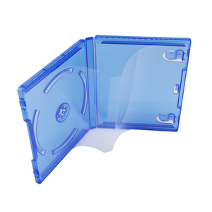 Soporte de almacenamiento de discos de CD azul para <span class=keywords><strong>PS4</strong></span>, accesorios de juego para <span class=keywords><strong>PS4</strong></span> Slim Pro, funda de disco de reemplazo - Product Image 3