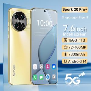 Spark 20 Pro + ponsel pintar 7.6 inci CPU, layar besar 16 + 1 Deca Core kamera belakang 108MP pengisian daya Cepat 65W - Product Image 2