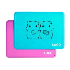 Non-Slip Silicone Baby Feeding Mat Custom Table Feeding <b>Placemat</b> Easy to Clean Waterproof - Product Image 3
