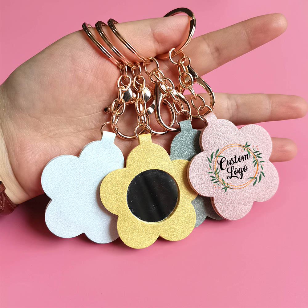 cute flower mirror