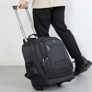 <span class=keywords><strong>2025</strong></span> Hàn Quốc trường ba lô với bánh xe chất lượng cao Oxford Xe đẩy túi đi học cho trẻ em trai trẻ em của Du Lịch - Product Image 2