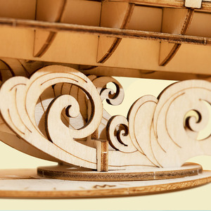 Robotime US Warehouse DIY Assembly <strong>Cruise</strong> <strong>Ship</strong> Model TG306 Educational <strong>Toys</strong> 3D Wooden Puzzle - Product Image 5