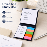 Bloc de Notas Adhesivas para Oficina, Directo de Fábrica, con Logotipo Personalizado, Multicolor, Fácil de Despegar, Bloc de Notas Adhesivas Diario para Oficina