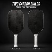 Raquette de pickleball en fibre de carbone, noyau de 16 mm, pour débutants, joueurs intermédiaires et avancés de tous les niveaux