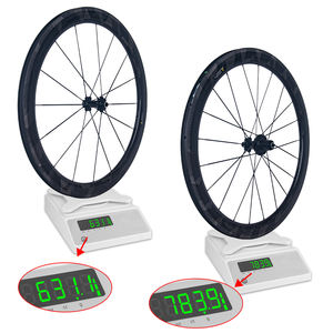 Ruedas de Bicicleta de Carretera RUJIXU 700c, Carbono, 50 mm, Patrón de Mariposa, Freno V, Clincher, Tubeless Ready, Duraderas, Alto Rendimiento, 16/21H - Product Image 1