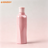 Flacon pulvérisateur plat en PET de 100 ml avec pompe à brume fine pour émulsion, hydrolat, essence, tonique – Contenant cosmétique rechargeable pour voyage et soins de la peau