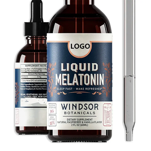 Nhãn hiệu riêng ngủ Melatonin giọt thêm sức mạnh tự nhiên hỗ trợ giấc ngủ nhanh chóng hành động giọt chất lỏng cho giấc ngủ bổ sung - Product Image 2