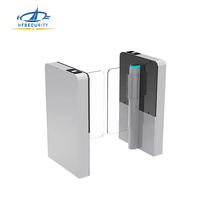 Torniquete Biométrico HFSecurity ST01, Puerta de Acceso Gubernamental de Alta Seguridad, Torniquete Giratorio Deslizante, Puerta Rápida