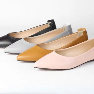 Durabale Rubber Outsole Foldable Style Very Comfortable Material Women Flat Shoe Hot Sell On Market