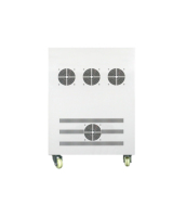 Alimentation électrique à fréquence variable programmable triphasée 6KVA, stabilisateur de tension AC haute puissance industriel