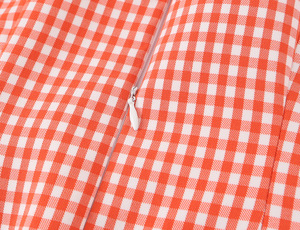 Vestido Mini Casual a Cuadros para Mujer, Estilo <span class=keywords><strong>Princesa</strong></span>, Vintage, con Corte en A y Dobladillo Acampanado, Personalizado 2026, OEM/ODM por Fábrica de Ropa China - Product Image 5