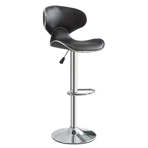 European style metal lifting rotating bar chair Nordic bar front desk high stool