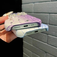 Top pour IPhone 13pro couverture de téléphone portable de haute qualité Crocodile en cuir Pu diamant Bling paillettes concepteur coque de téléphone de luxe
