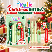 Ensemble de papeterie pour enfants KAIX Holiday, cadeau pour enfants, ensembles de stylos à encre gel, ensemble de papeterie scolaire personnalisé pour adolescents et étudiants