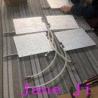 Dissipateur thermique en aluminium sur mesure avec caloduc en cuivre