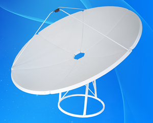 Antenne parabolique TV extérieure en acier durable de 240 cm de diamètre, bande C, gain de 38,39 dB, montage au sol, <span class=keywords><strong>34</strong></span> ans d'expérience, Chine - Product Image 3