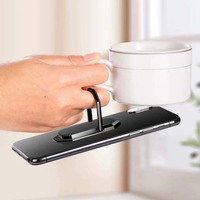 Briquet rechargeable USB créatif avec support pour téléphone portable Allume-cigare en gros au design classique