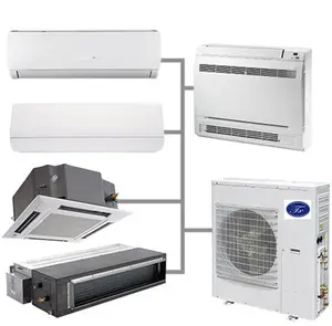 22HP aire acondicionado refrigeración calefacción inversor VRV VRF sistema Central multizona aire acondicionado Vrf Vrv AC unidades