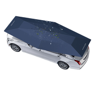 Auvent de toit automatique pour voiture avec télécommande, parapluie pliable mobile pour voiture, protection UV