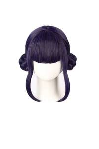 Nouvelle Perruque Cosplay Anime KPOP Style Violet Tressé 2026 avec Cuir Chevelu Réaliste en Fibre Haute Température pour Femme – Vente en Gros - Product Image 5