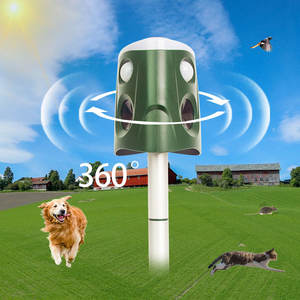 Saijzek yeni sıcak satış açık <span class=keywords><strong>scare</strong></span> kedi köpek köstebek kuş kovucu ultrasonik kontrol hayvan cihazı - Product Image 1