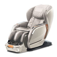 Fauteuil de massage corporel complet 4D de luxe 2026 à gravité zéro avec application IA musicale Shiatsu pour les pieds et la tête