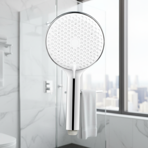 2025 nuovo stile tre-funzione 120mm moderno cromato <span class=keywords><strong>doccia</strong></span> a mano facile installazione Design ecologico per il bagno - Product Image 3