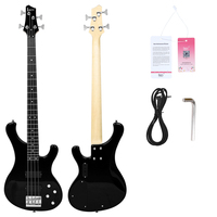 IRIN New Hot Sales Factory Musical Instruments Okoume Wooden Electric Bass 24 Fret Professional 4 Strings Electric Bass Guitar