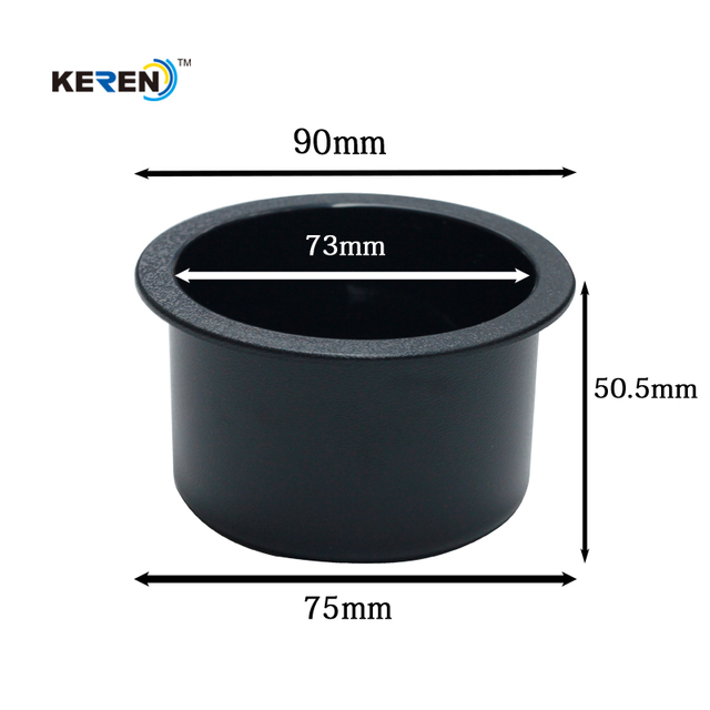 50.5mmH Plastic Bottle Holder Car Seat Drink Cup Sofa coaster Cup Holder