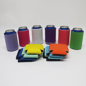 卸売ウェディングギフト断熱折りたたみブランク缶クーラー昇華ネオプレンスタビークーラー - Product Image 1