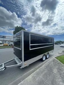 Tricycle mobile de vente de nourriture HUILING en acier inoxydable et aluminium, alimenté par batterie, résistant à la rouille, à 4 roues, avec auvent, <span class=keywords><strong>multi</strong></span>-<span class=keywords><strong>cuisson</strong></span> - Product Image 6