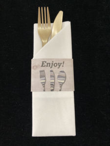 Khăn Trải Giường Sang Trọng Dùng Một Lần Khăn Tay Dành Cho Khách Mềm Mại, Với Khăn Giấy Thấm Nước Fork Pocket Như Khăn Giấy Airlaid, 16 "X 16" - Product Image 5