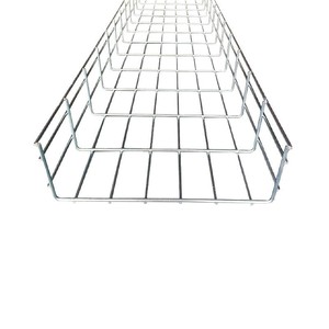 Bandeja de Cables de Malla Metálica Electrogalvanizada, Ventilación de Alta Eficiencia, Capacidad de Carga Media para Bases de Telecomunicaciones - Product Image 1