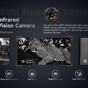 Teléfono Inteligente Resistente Ulefone Armor X16, Android 15, NFC, Desbloqueado Global, 6.56 Pulgadas, 10360mAh, 6+128GB, Visión Nocturna - Product Image 5