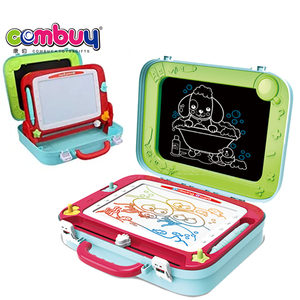 لوح رسم وكتابة للأطفال على شكل حقيبة سفر مزدوجة الجوانب - Product Image 5