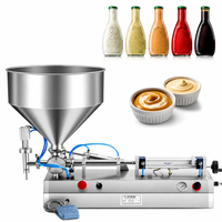 La machine de remplissage semi-automatique est adaptée à la production efficace de beurre de cacahuète, de sauce chili et de confiture