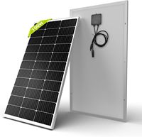 Panneau solaire monocristallin 100W 10BB, technologie PERC, module 12V pour camping-car, marine, camping, hors réseau