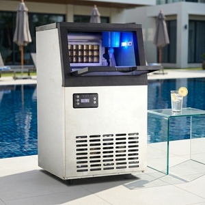 Machine à glaçons industrielle et commerciale en acier inoxydable avec dégivrage automatique K30 K30 - Product Image 1