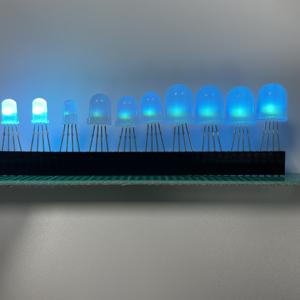 Nuovo arrivo GRBW forma personalizzata trasparente/diffuso 6000-7000K controllo punto indirizzabile LED diodo <span class=keywords><strong>5mm</strong></span> - Product Image 2