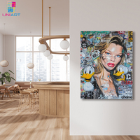 UNIART Graffiti wall street pop art print set imprimable mode décoration graffiti affiche encadrée impression art imprimé art altéré