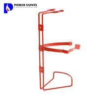 Costume de support en acier rouge/noir pour support en acier d'extincteur DCP de 2kg pour support de véhicule