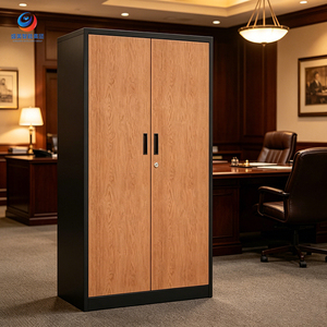 Archivador de Acero Resistente Moderno <span class=keywords><strong>con</strong></span> 3 Cajones y Cerradura <span class=keywords><strong>con</strong></span> <span class=keywords><strong>Llave</strong></span>, Almacenamiento de Documentos de Oficina para Gimnasio y Hogar - Product Image 6
