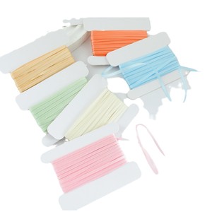 Nine-Colored Ribbon 3mm Double-Faced Satin Polyester Ribbon Solid Color Diy Craft Material For Hair Accessory Bookmark - Product Image 5
