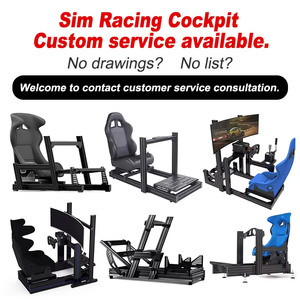 aluminium <span class=keywords><strong>simulateur</strong></span> de cockpit de course siège voiture conduite <span class=keywords><strong>simulateur</strong></span> de course jeu de cockpit <span class=keywords><strong>simulateur</strong></span> de course - Product Image 6