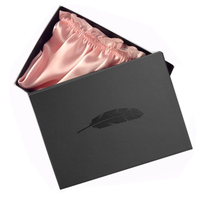 Coffret d'emballage en carton avec Logo personnalisé pour soutien-gorge, boîte cadeau en papier pour femmes, vêtements Bikini, sous-vêtements de luxe, boîte avec tiroir, 50 pièces