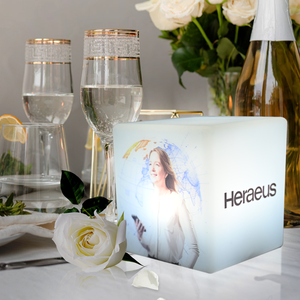 Custom Logo Rgb Draadloze Led Verlichte Vierkante Glow Kubus Lightbox Multicolor Indoor Outdoor Keuken Eetkamer Bar Meubels Voor - Product Image 6