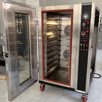 Four combiné à convection en acier inoxydable 5/8/10 plateaux, four vapeur à circulation d'air chaud pour cuisine commerciale et restauration