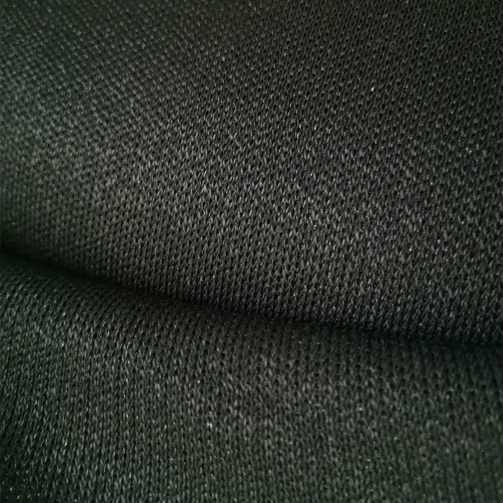 China High Visibility Level 5 ANSI A7 UHMWPE Anti-Cut Woven Twill Fabric Black Denim 1100gsm PE Coated Industrial Workwear