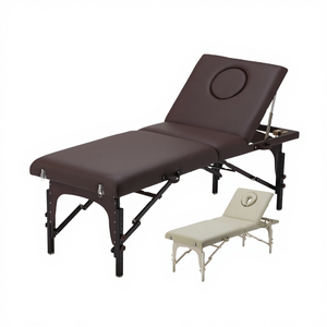 <span class=keywords><strong>Table</strong></span> <span class=keywords><strong>de</strong></span> <span class=keywords><strong>massage</strong></span> portable à 3 sections, lit <span class=keywords><strong>de</strong></span> <span class=keywords><strong>massage</strong></span> peint, lit <span class=keywords><strong>de</strong></span> spa pliable en bois <span class=keywords><strong>haut</strong></span> <span class=keywords><strong>de</strong></span> <span class=keywords><strong>gamme</strong></span> - Product Image 1